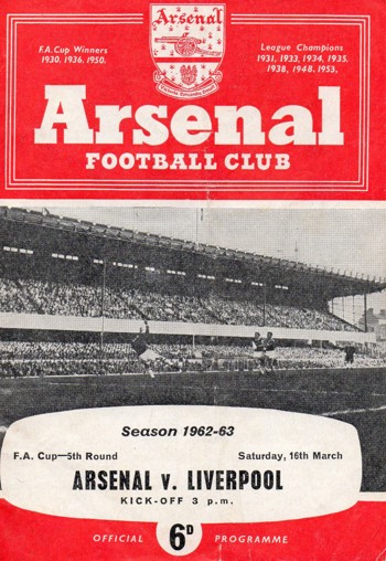 Match programme